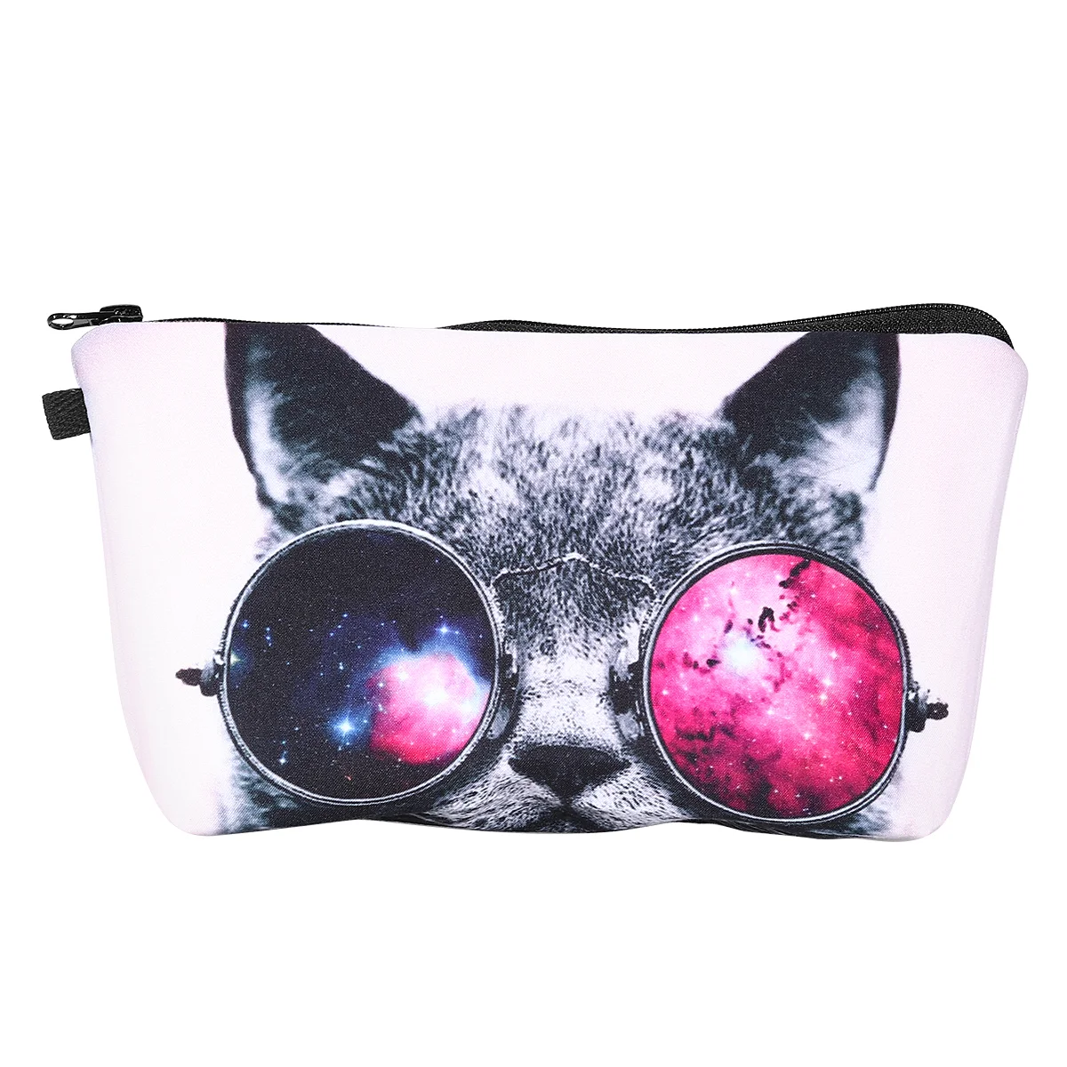 

Make Portable Cat Printing Storage Multifunction Toiletry Case for
