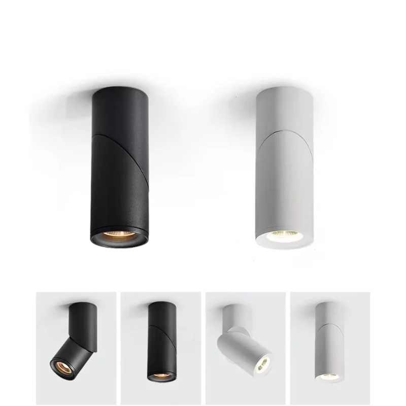 

Rotating LED Downlights 7W9W12W15W COB LED Ceiling Spot Lights AC110-220V LED Wall Lamp Warm Cold White Indoor Lighting