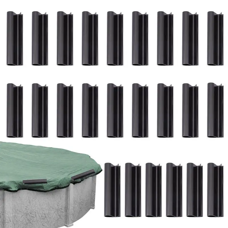 

Swimming Pool Cover Clip Butadiene Swimming Pool Cover Clamp Pool Clips Black Weatherproof Resistant To Rust Tough Protective
