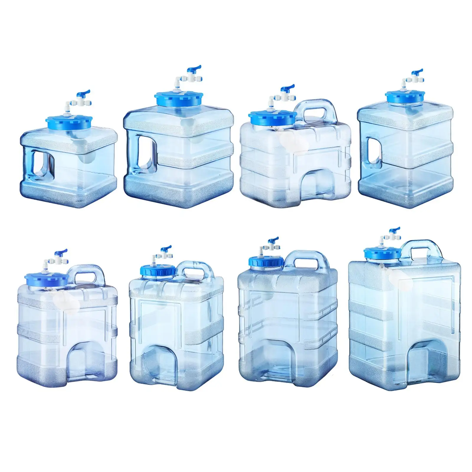 

Water Container Automatic Stop Water Tank Multipurpose Water Jug Water Bottle for Outdoor Camping Backpacking Household Hiking