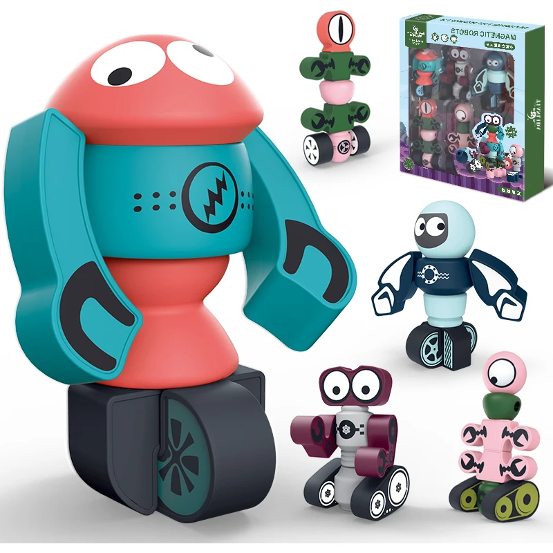

Игрушечный робот, для изучения космоса, магнитный