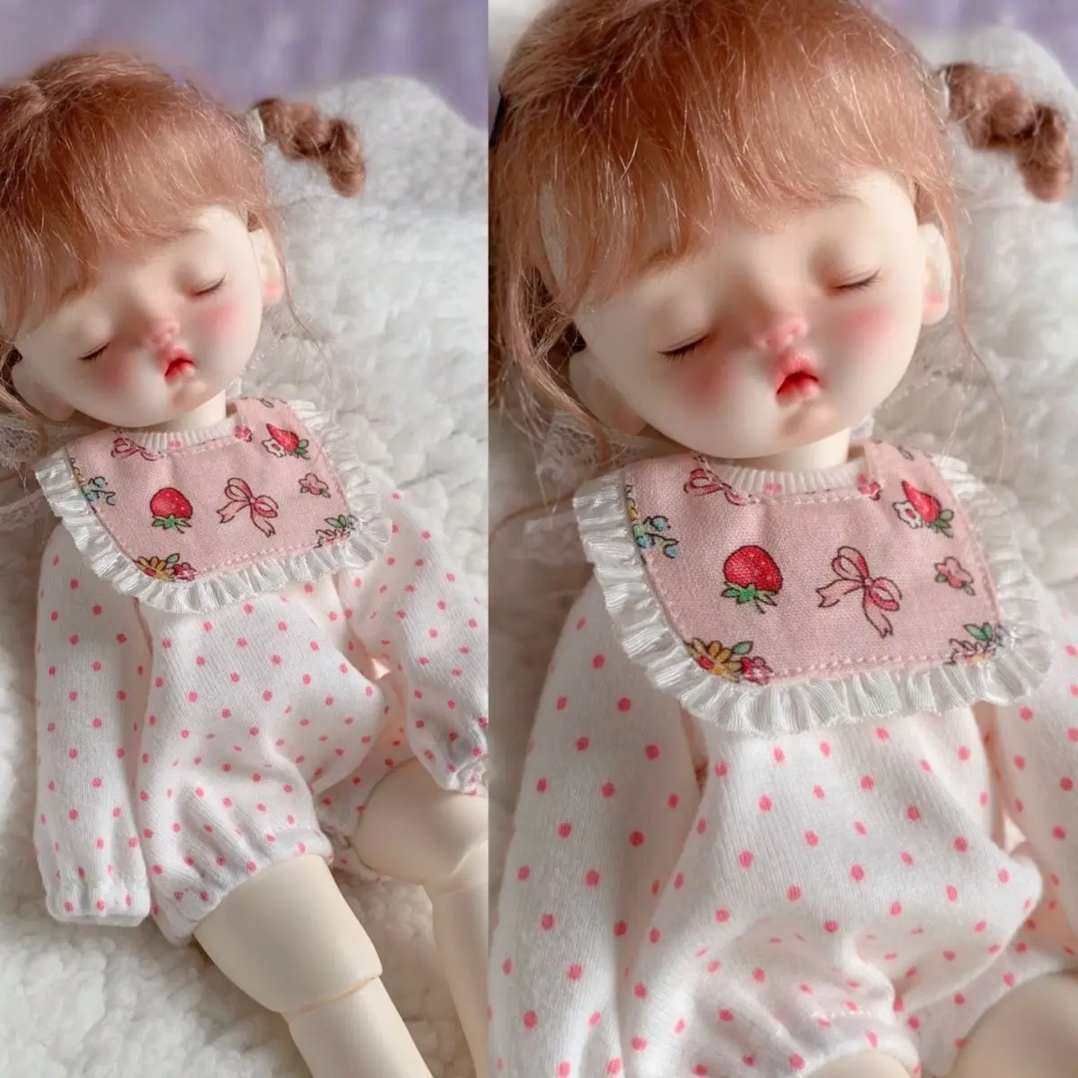 Bjd6 очков полимерная голова для макияжа haha сон листья haha без макияжа Одиночная голова с макияжем цельная кукла для макияжа