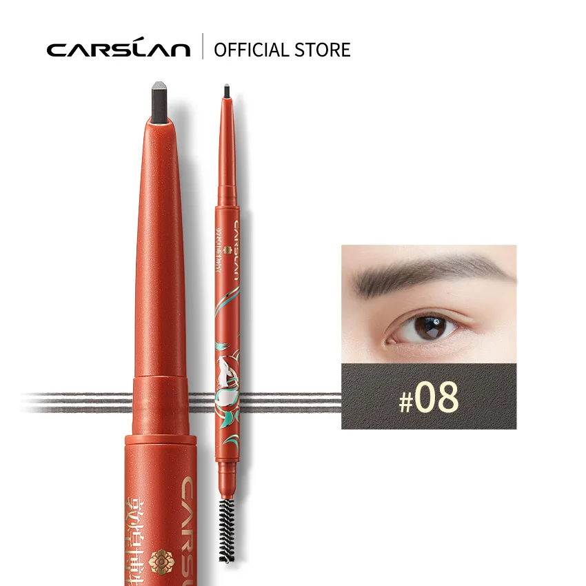 CARSLAN X Dunhuang Museum Ultrai-Fine Eyebrow Pencil Limited Edition Waterproof Sweatproof Long Lasting Eyebrow Tattoo Pen