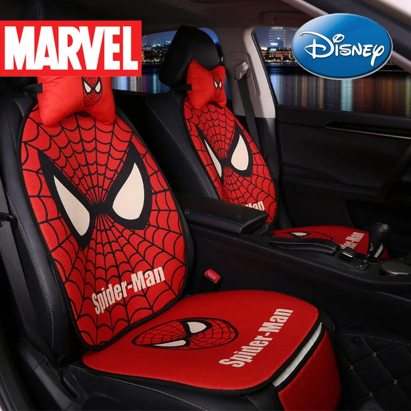Disney Four Seasons Universal Cartoon Car Seat Cushion Breathable Seven-Piece car accessories interior woman Disney Four Seasons Universal Cartoon Car Seat Cushion Breathable Seven-Piece car accessories interior woman