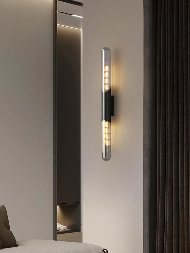 Люстра медная прикроватная для спальни маленькая Минималистичная креативная