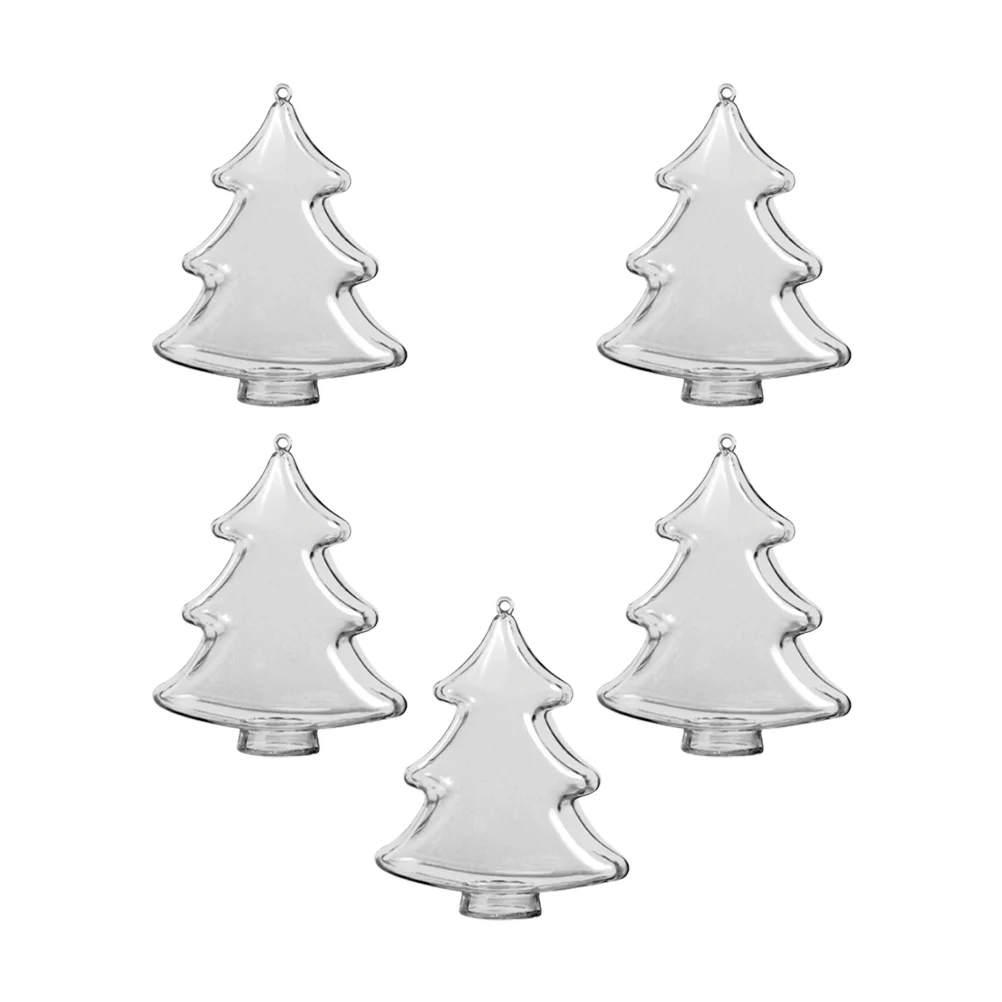 

5pcs Tree Pendents Transparent DIY Decorative Hanging for Wedding Festival