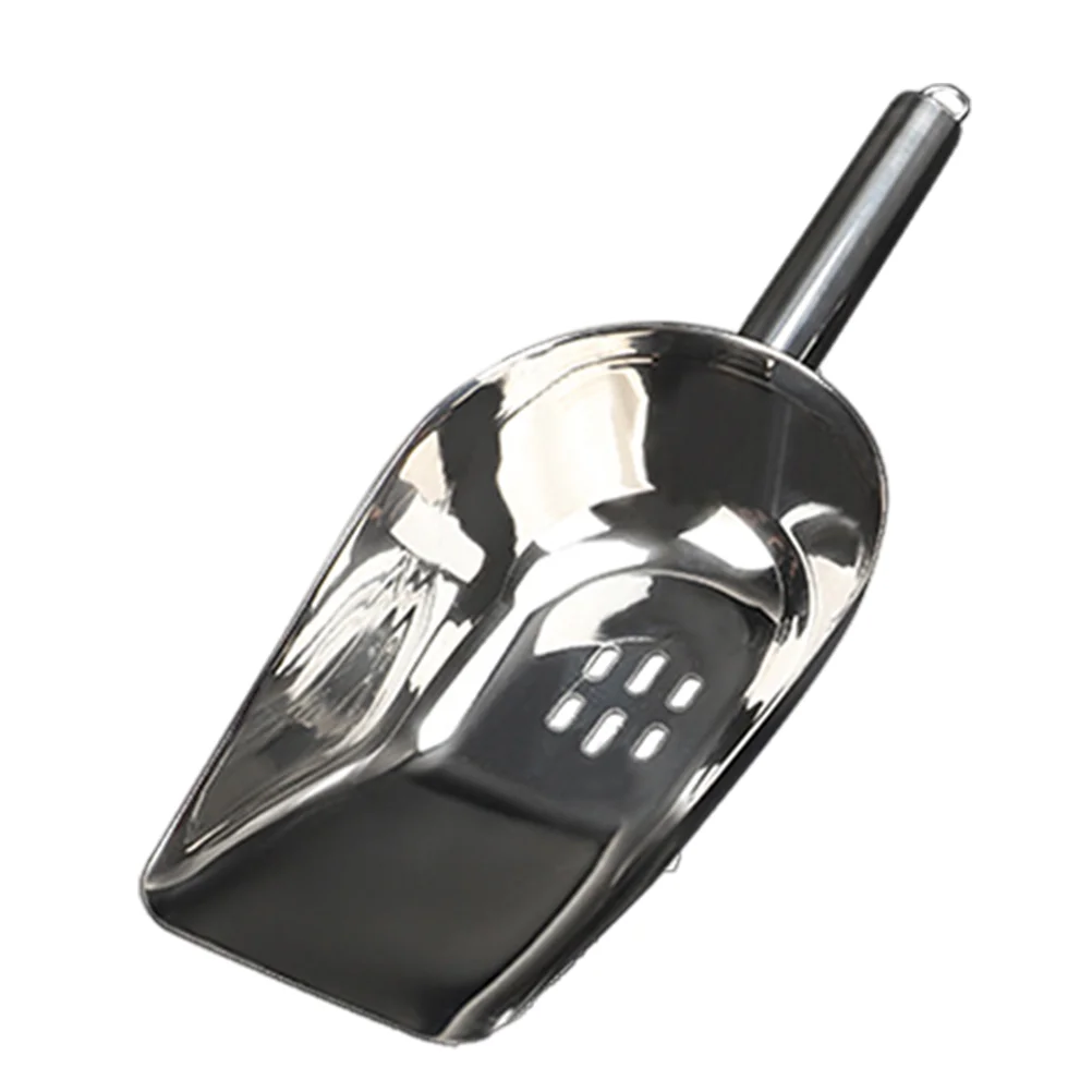 

Filter Ice Scoop Metal Flour Stainless Steel Kitchen Gadgets