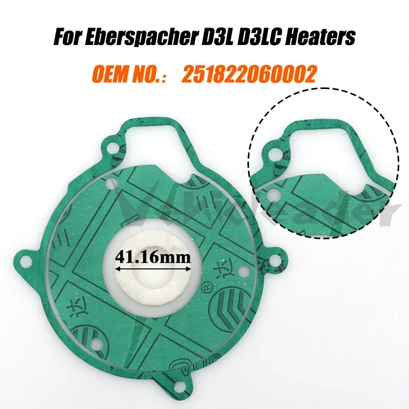 

1 комплект для обогревателей Eberspacher D1L D1LC D3L D3LC D5LC, сервисные комплекты парковочного обогревателя, прокладки камеры сгорания + прокладки двигателя вентилятора