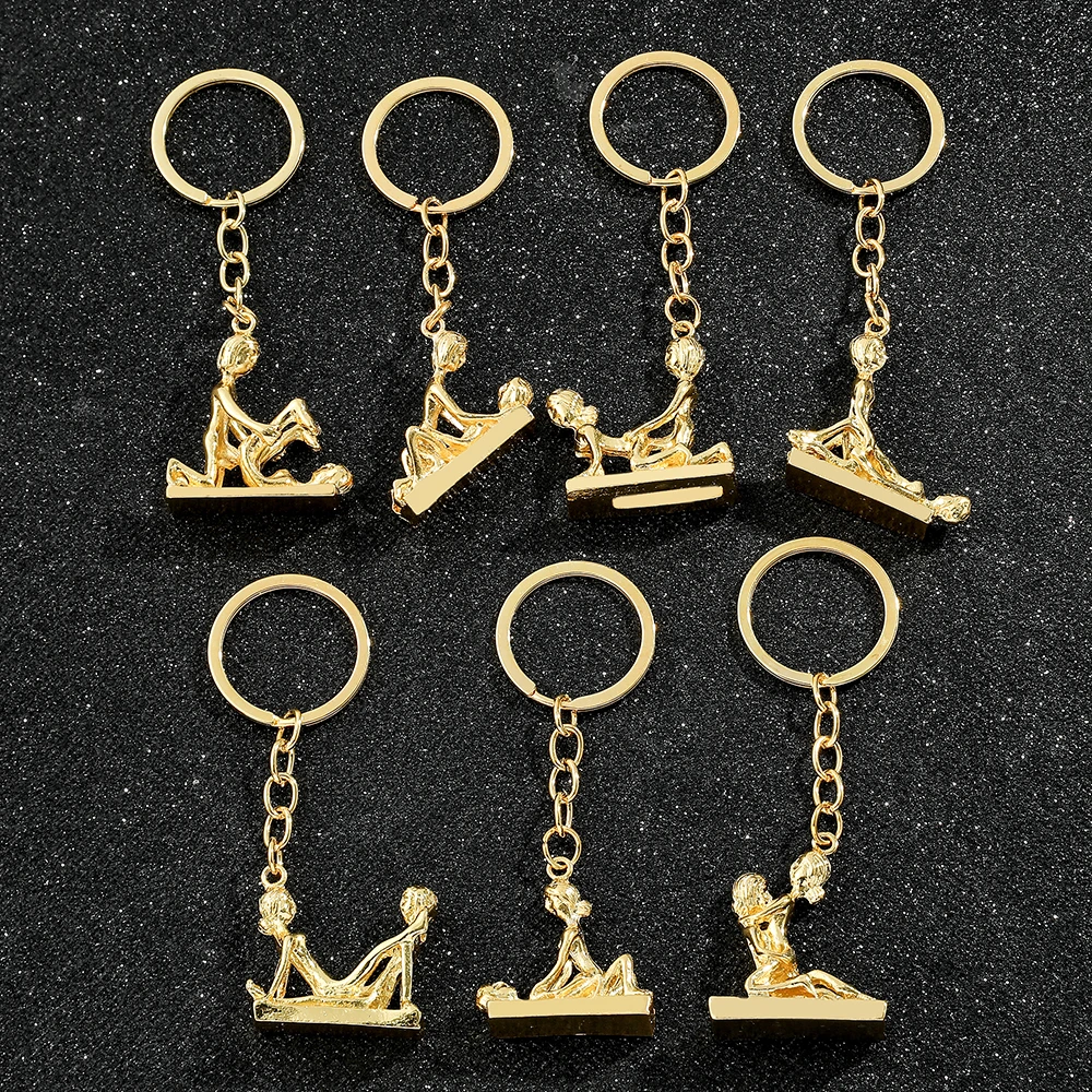 Металлический брелок для ключей