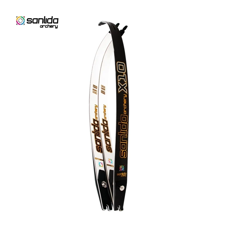 

Sanlida 68" Archery Miracle X10 ILF Limbs 16-46 LBS Carbon Fiber High-End Recurve Bow Limbs Hunting Shooting Outdoor Sport