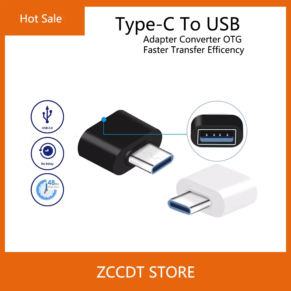 

Mini OTG Type C Phone Adapter USB Type C Male To USB Female Converter For Huawei Xiaomi Smartphones Mini OTG Micro Connector