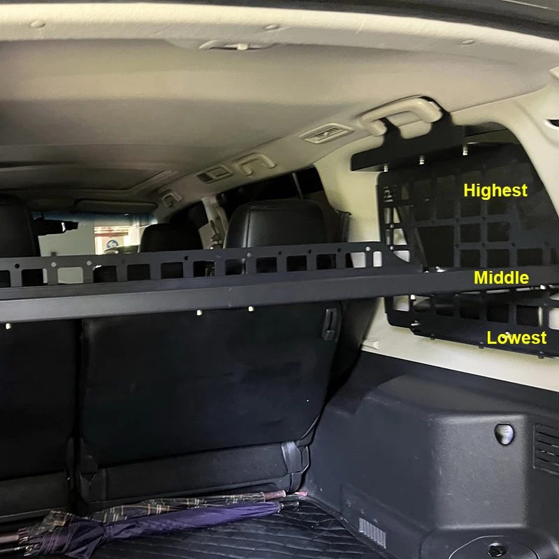 Для Mitsubishi Pajero V80 V93 V95 V97 V98 2007-2021 задний багажник для багажника модульный стеллаж