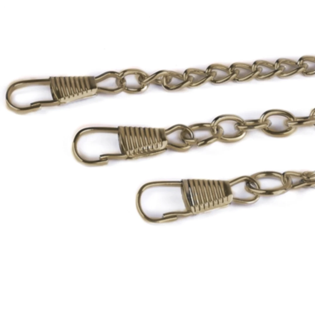 

10pcs Replaceable Bag Chain Purse Accessories Practical Antique Brass Multi Use Hooked Long DIY Retro Durable Metal Fashion