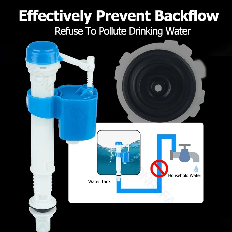 Комплект для замены бачка унитаза впускной клапан бака двойной сливной смыва