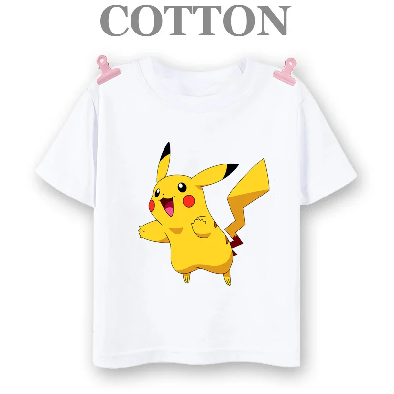 Детская летняя футболка с коротким рукавом рисунком