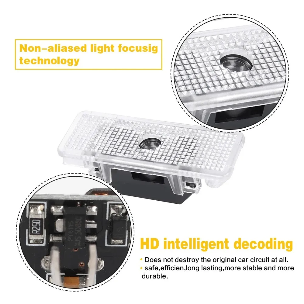 Аксессуары для декоративной лампы автомобильной двери аксессуары BMW E39 540i 530i 525i