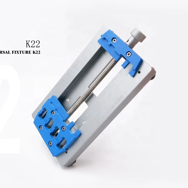 Mijing K22 Universal PCB MainBoard BGA Fixture for iPhone Samsung Chip Heat Dissipation Anti-Skid Base Fixed Clamp Repair Tool |