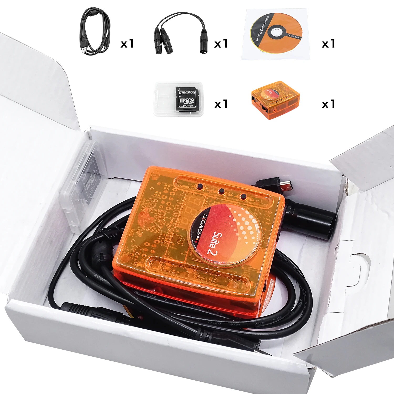 DMX512 Daslight 4 Martin 1024CH DMX-контроллер Sunlite suite2 FC USB Компьютерный контроллер Программное обеспечение управления сценическим освещением (art.: 3920ce30e112c) - 3920ce30e112c