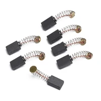 10pcs 6 57 513mm motor carbon brushes set for electric hammerdrill angle grindern motors graphite brush drill replacement