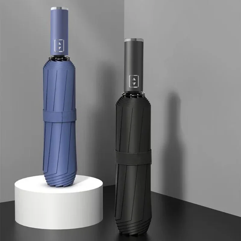 

Fully automatic folding twelve bone anti-storm sunscreen umbrella sun umbrella adult dual-use umbrella parasol umbrella