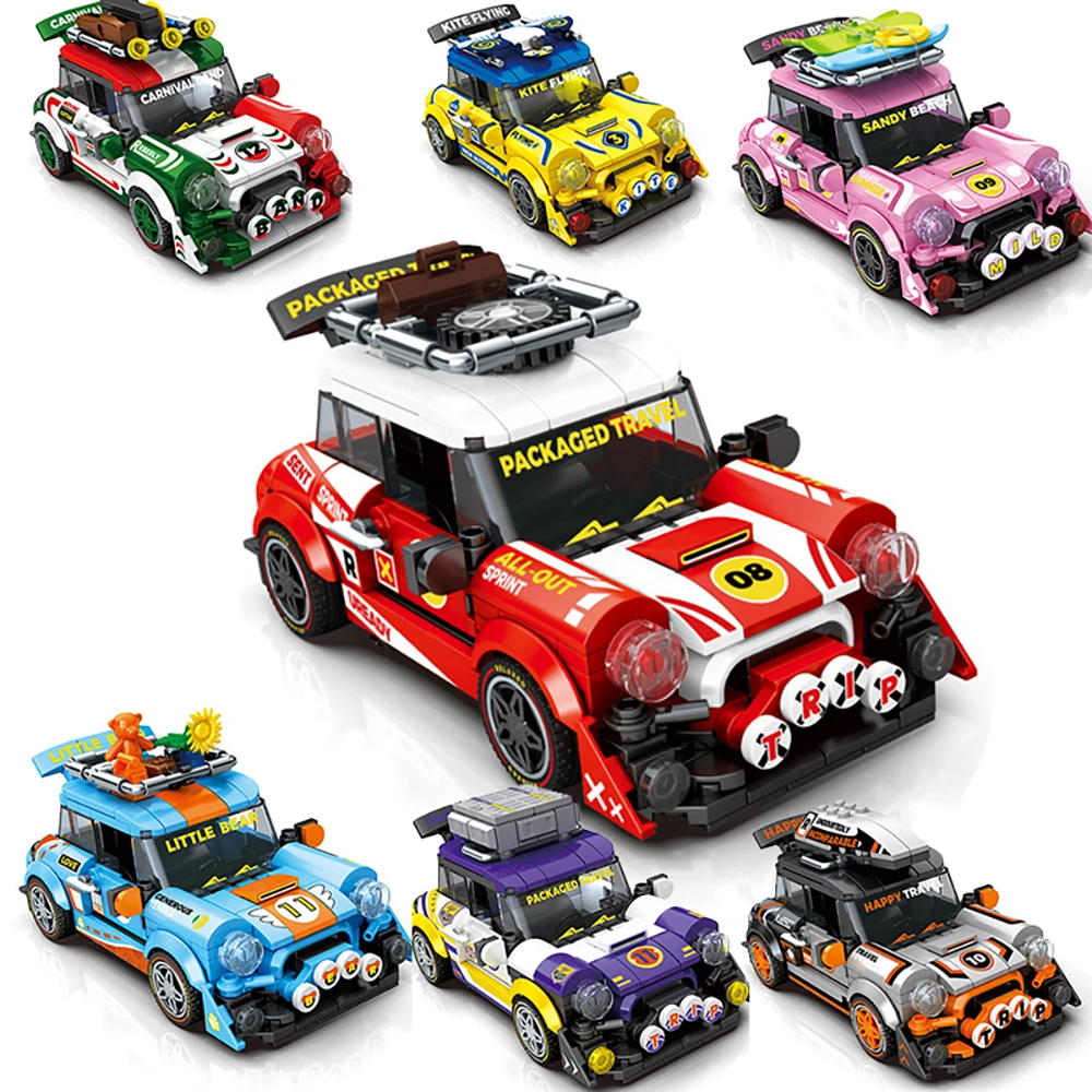 

Technical Speed Great Off-Road Vehicle Sport Car Sets Building Block Kit Vehicle Brick Model Kids Toys London Double Decker Bus