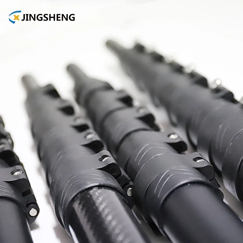 Зажим Телескопическая стойка из углеродного волокна с поворотным замком для