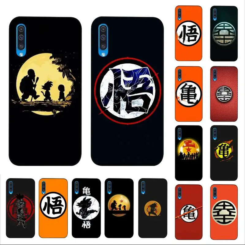 

BANDAI DBZ Dragon ball logo Phone Case for Samsung A51 01 50 71 21S 70 10 31 40 30 20E 11 A7 2018