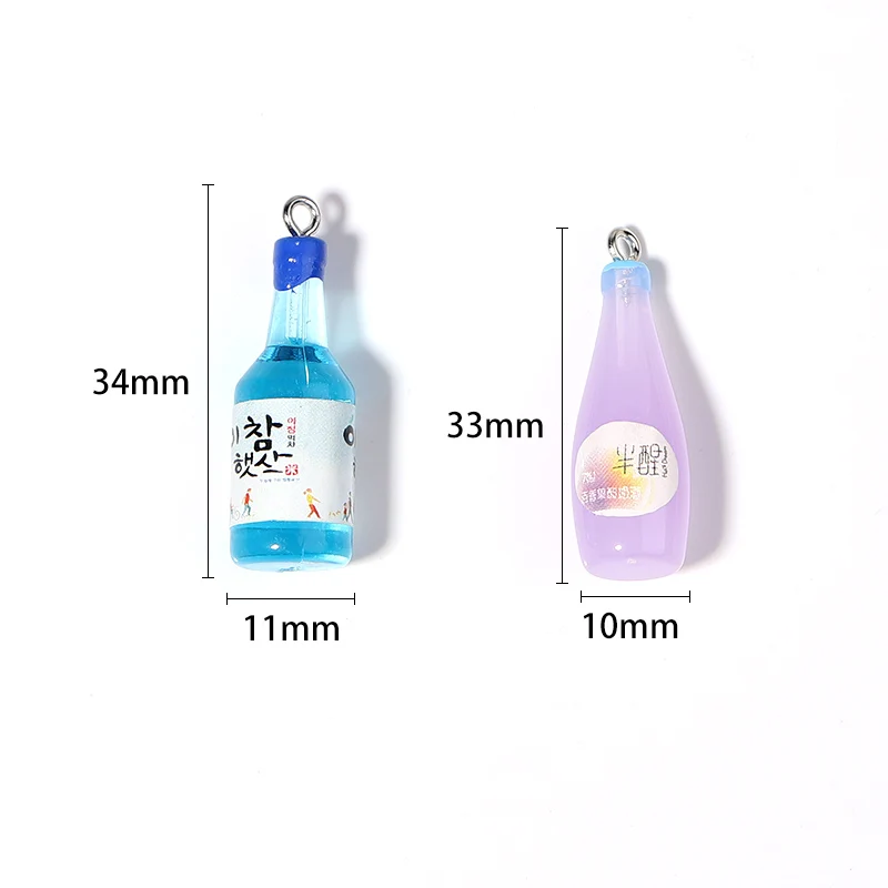 Подвеска для ожерелья и акриловое кольцо ключей разные цвета изготовления