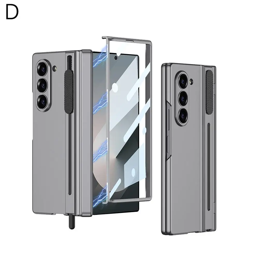 Подходит для Samsung Fold 6 защитная пленка экрана с сенсорной ручкой модный магнитный