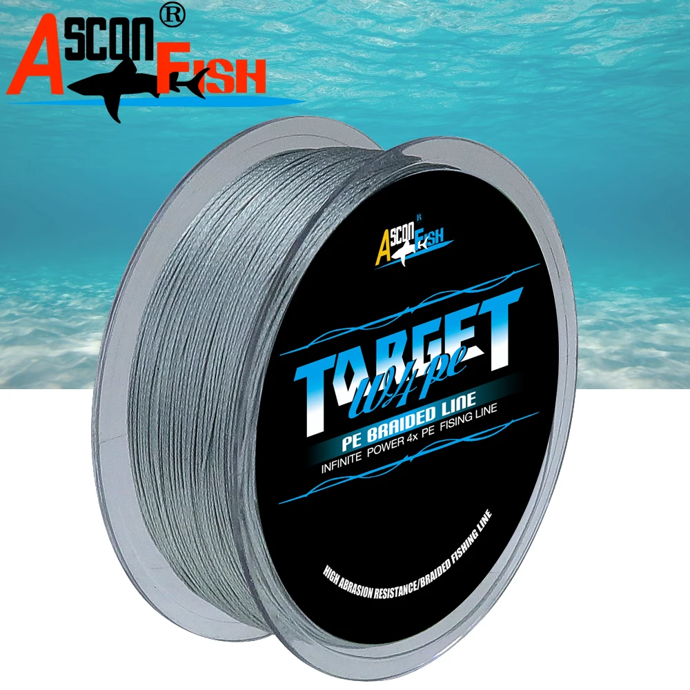 

Multifilament Line 300M Fishing Braid 4 Strands Carp Fishing Tackle Braided Rope PE Thread 20LB 60LB 100LB saltwater cord reel