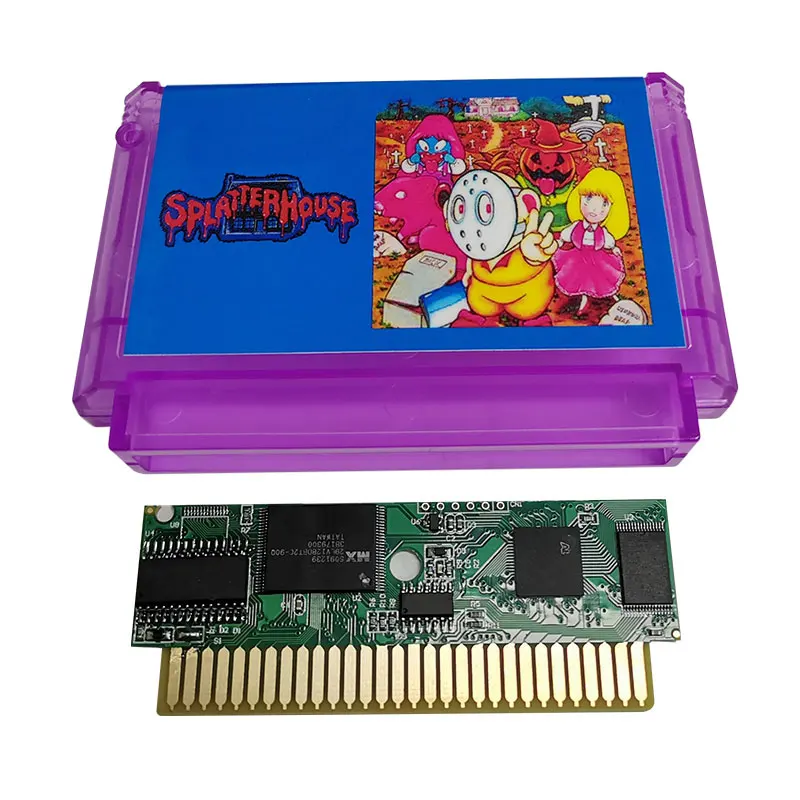 

Splatter House FC 8 Bit Game Cartridge For 60 Pin TV Game Console