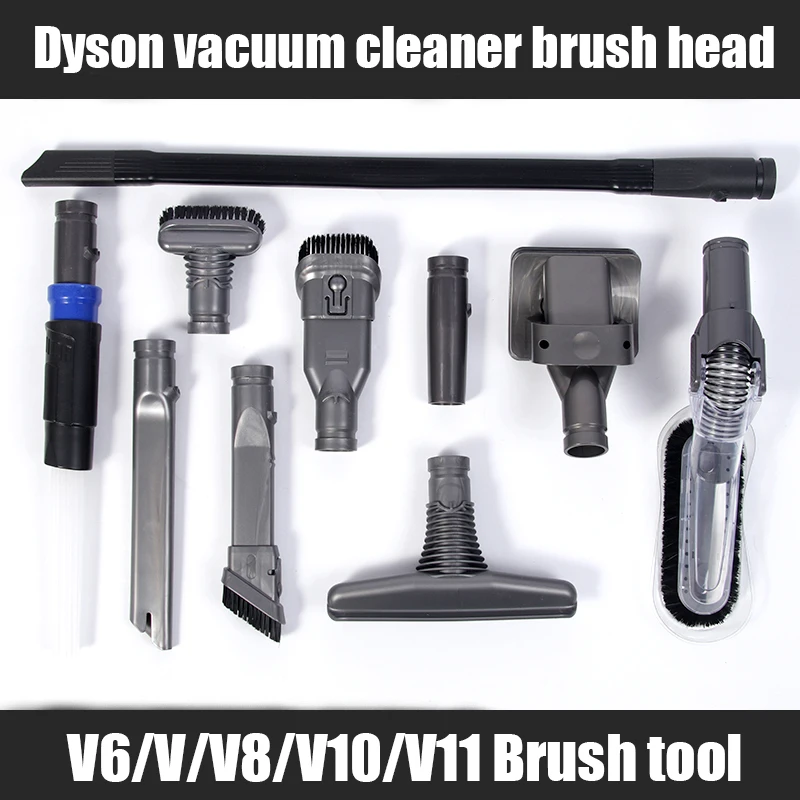 

For DysonV11 V10 Vacuum Cleaner accessories V7 V8 mattress Nozzle Brushes DC62 DC59 V6 hose connect Head Crevice Tool Pet brush