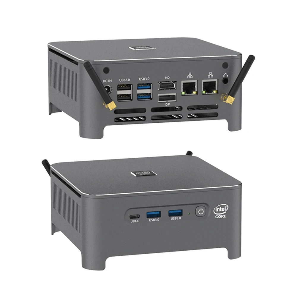 Новый мини-компьютер NUC Intel i9 10980HK i9-9880H 8 Core 2 LAN TPM2.0 Windows 11/10 * DDR4 NVMe игровой ПК HDMI Type-C