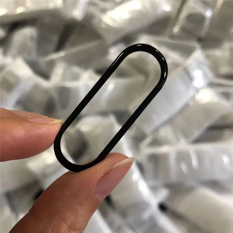 9D Film Glass for Xiaomi Mi band 4 5 6 Screen Protector Miband Smart Watchband Full Protective Cover Case Strap Bracelet |