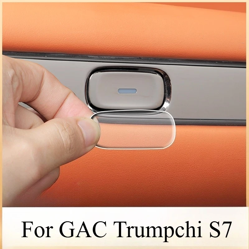Фото Для GAC Trumpchi S7 специальный дверной переключатель, наклейка, электронная кнопка, предупреждающая пленка, аксессуары для салона автомобиля, автомобили №2