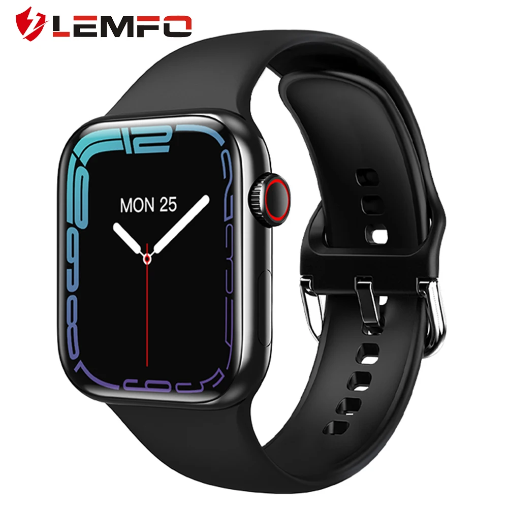 Смарт-часы LEMFO для мужчин и женщин IWO 13 pro Bluetooth вызов пользовательские обои 1 9
