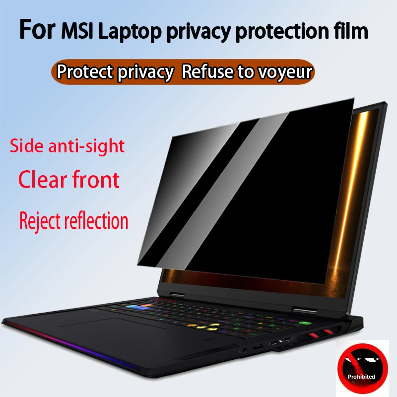 18-дюймовая защитная пленка для экрана ноутбука MSI Titan 18 HX Dragon Edition Norse Myth, пленка для клавиатуры Titan 18 HX AI A2XW, антибликовая. (art.: 3920d9334fbbc) - 3920d9334fbbc