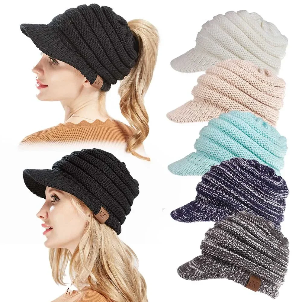 

Hat Women Winter Hats for Women Ladies Beanie Girls Skullies CAPS Bonnet Femme SnapBack Warm Wool Hat Sports cap