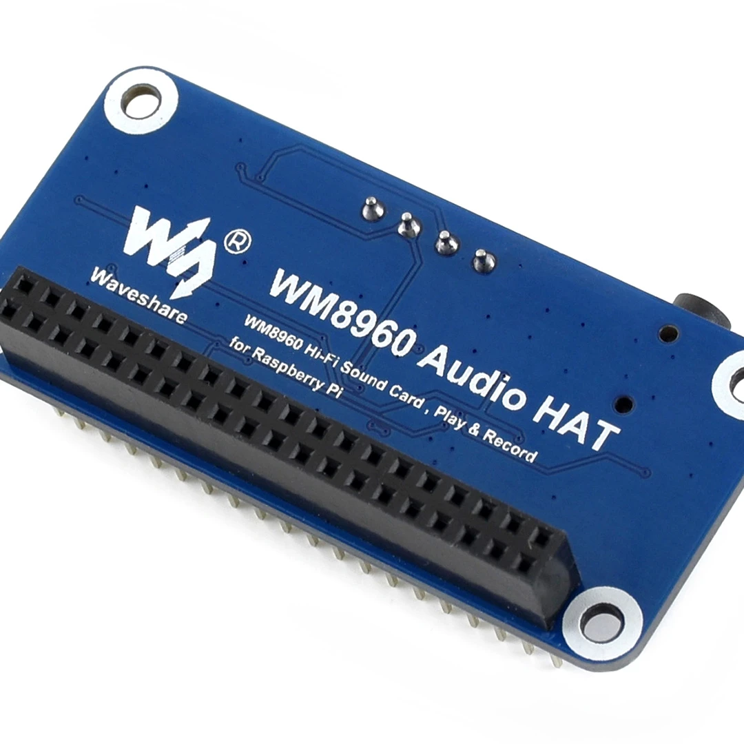 

Стереокодек WM8960 Hi-Fi для Raspberry Pi, воспроизведение/запись