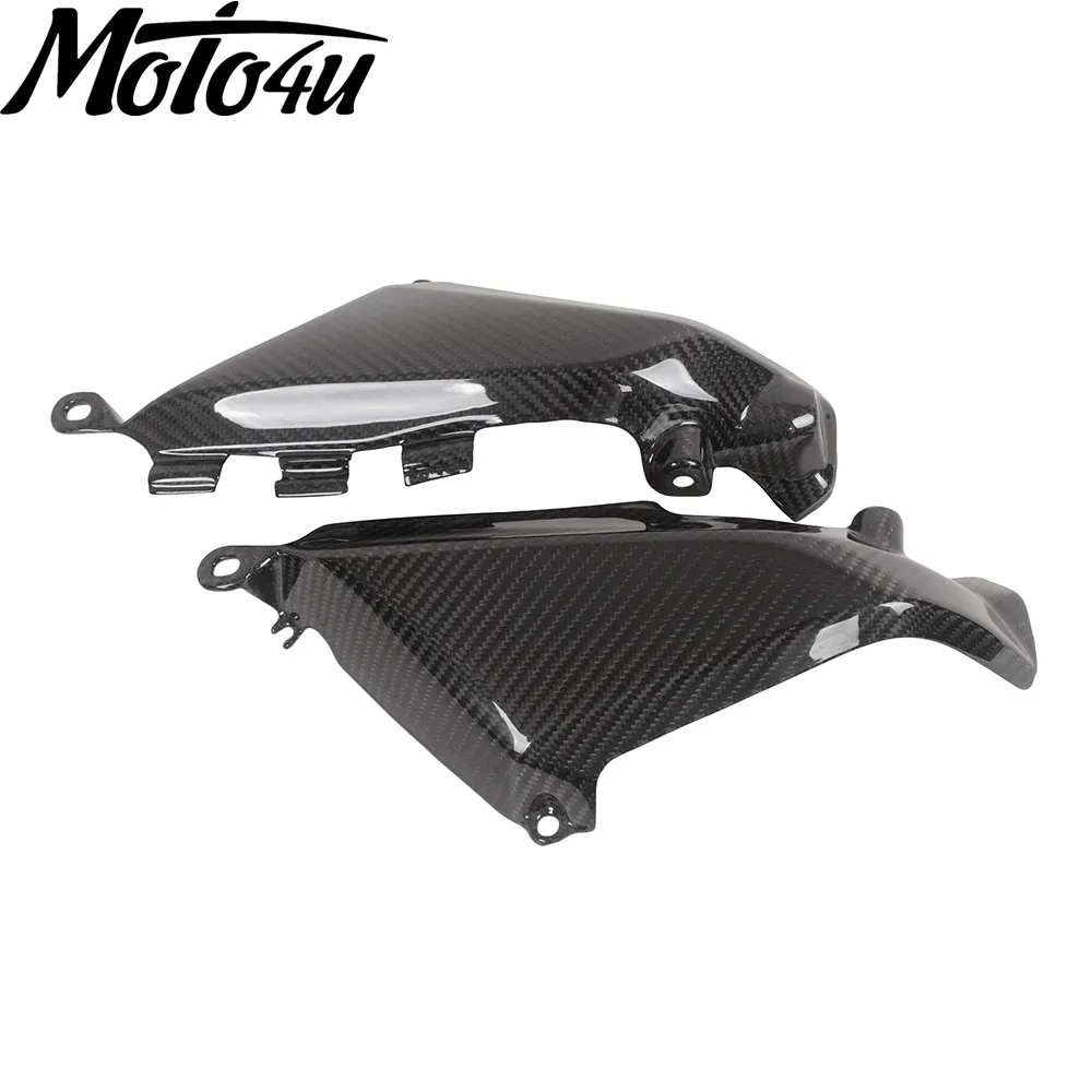 

Для Ducati Monster 696 796 1100 100% углеродное волокно, боковая крышка радиатора, обтекатели панели