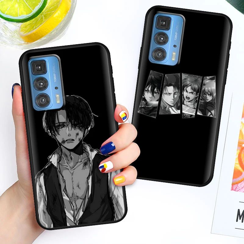 

Attack On Titan Japanese Anime For Motorola Moto E6s 2020 Edge S Pro X3 E7i Power E20 20 Pro Lite Soft Black Phone Coque Fundas