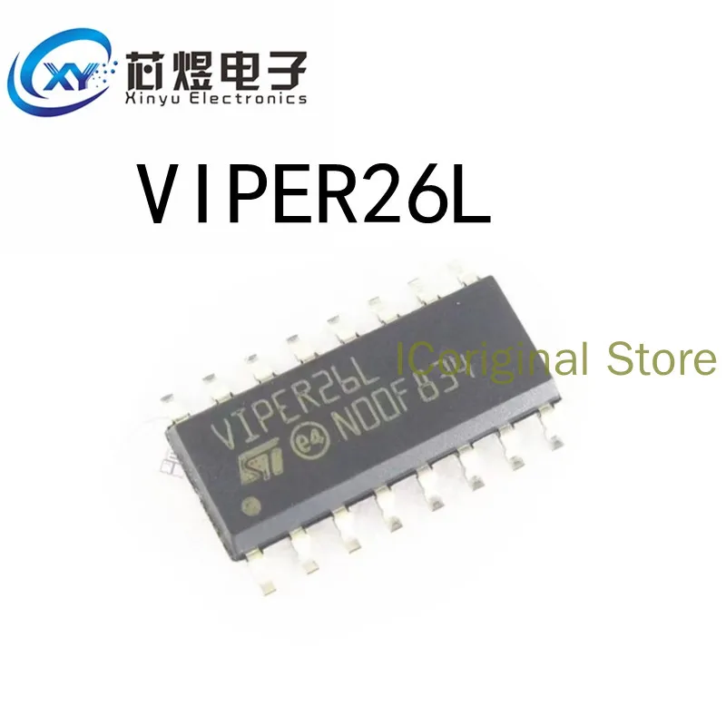 Оригинальный ST-чип VIPER26L VIPER26LDTR SOP16 посылка упаковка SOP-16 VIPER26, интегральная схема управления питанием, импульсный источник питания IC