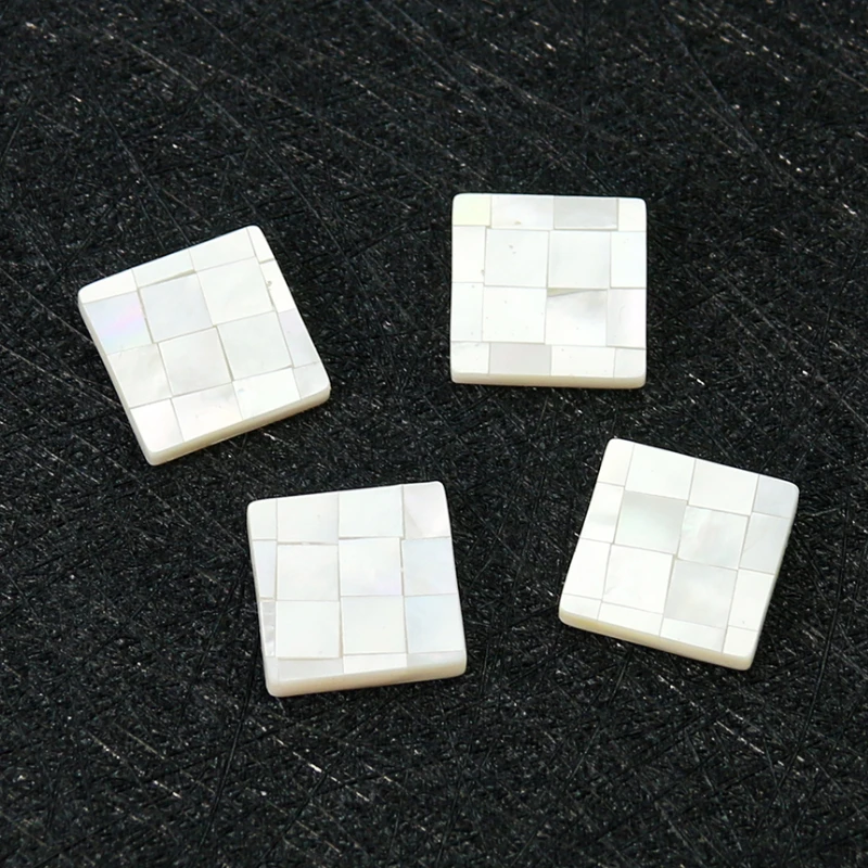 

Natural Shell Mosaic Patch Mother of Pearl Puzzle Flatback MOP DIY Earring Ear Studs Necklace Phone Case Ornament Woman Jewelry