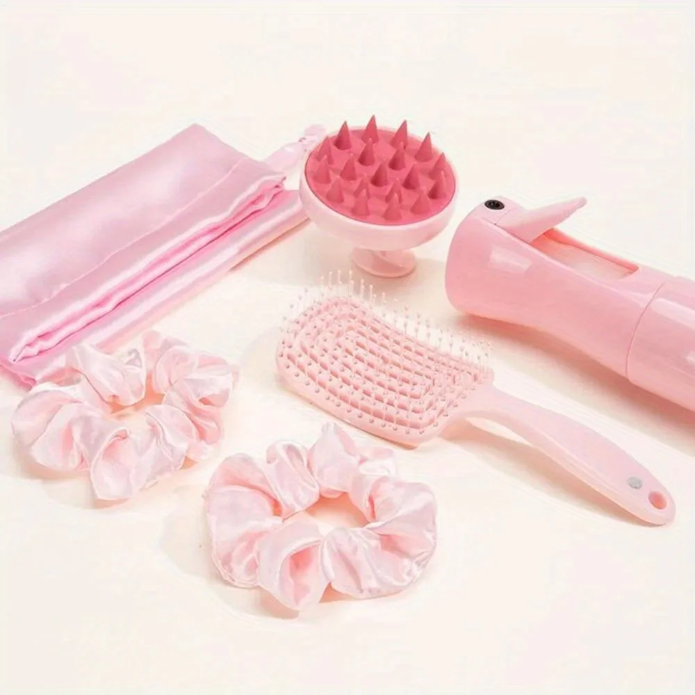 Детская Расческа Для Волос С Распылителем Круглая Домашние Парикмахерские