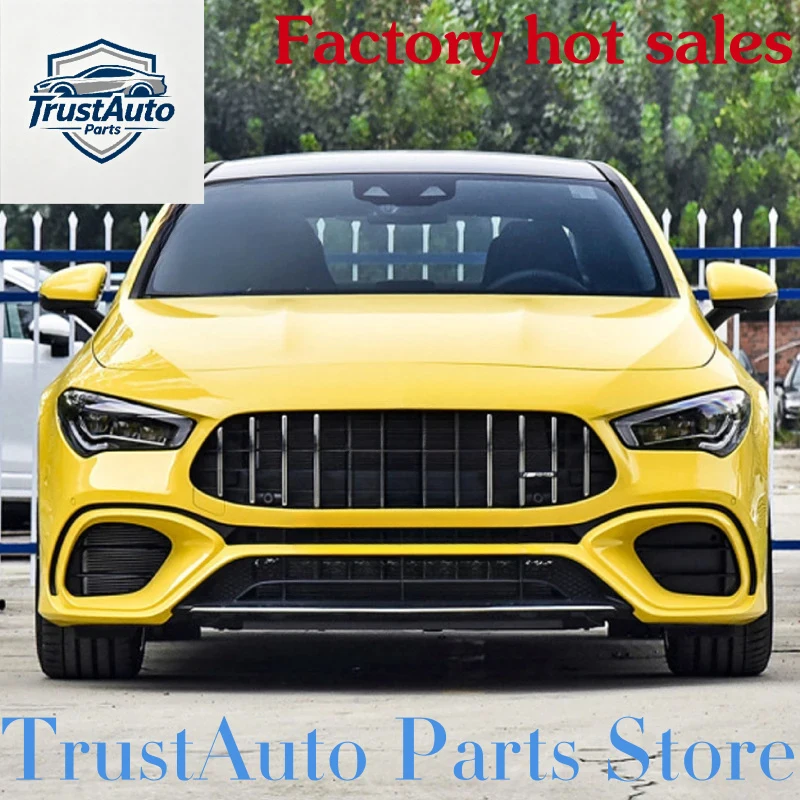 Магазин автозапчастей TrustAuto: Горячая распродажа! Популярная глянцевая черная решетка радиатора GT и передний бампер в форме почки из материала CS. (art.: 3920db4553fe1) - 3920db4553fe1