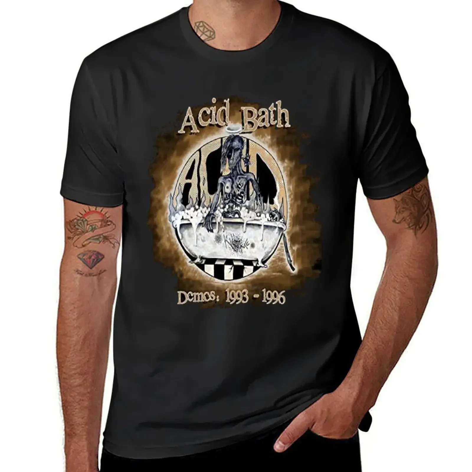 Распродажа футболки acid bath bess эстетическая одежда спортивная для фанатов мужская