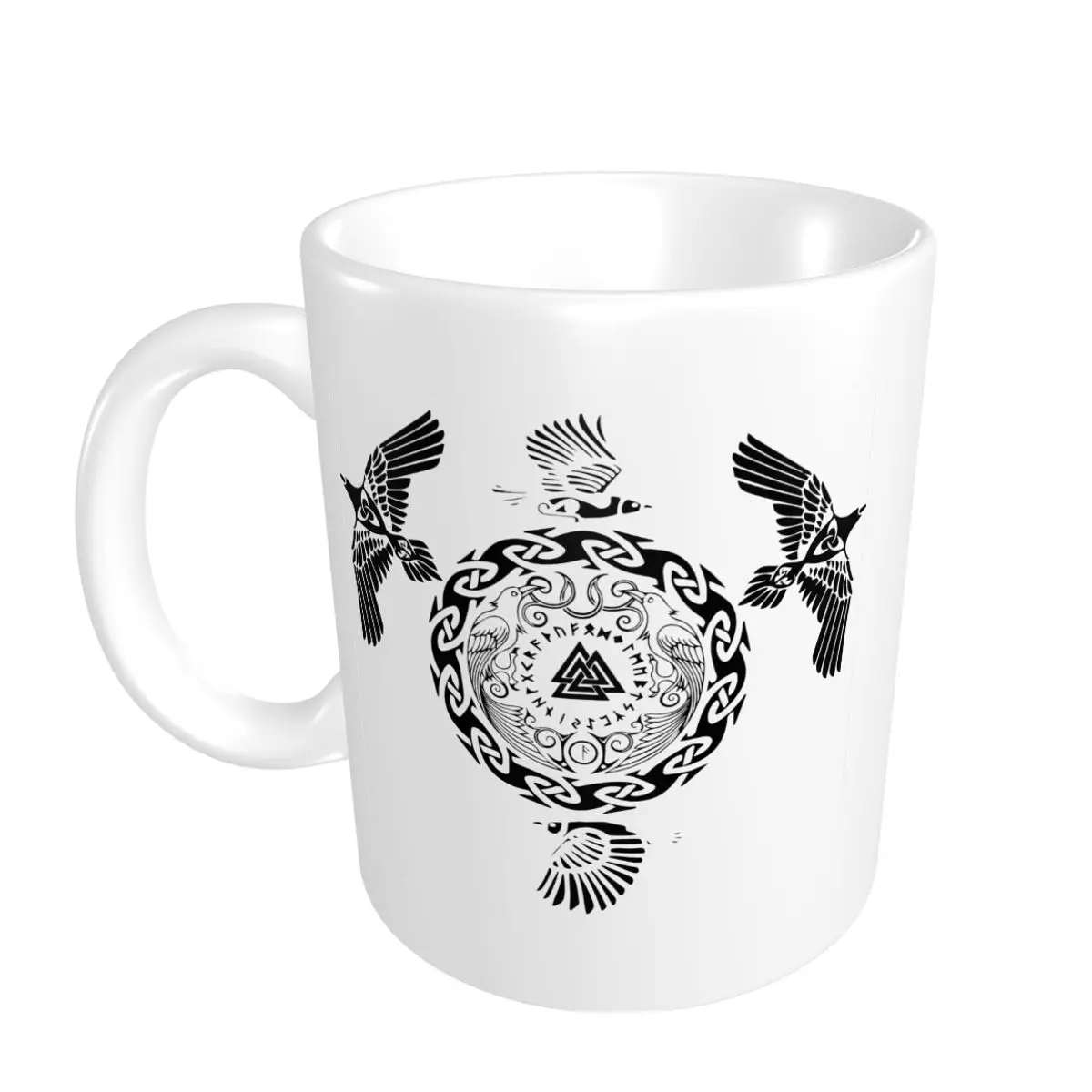 

Promo Funny Graphic Viking Odin S Ravens Vikings Mugs Humor Graphic R339 CUPS Print tea cups