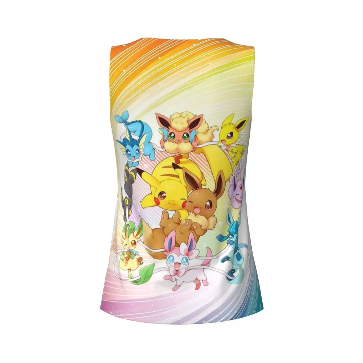 Женская рубашка для занятий йогой без рукавов