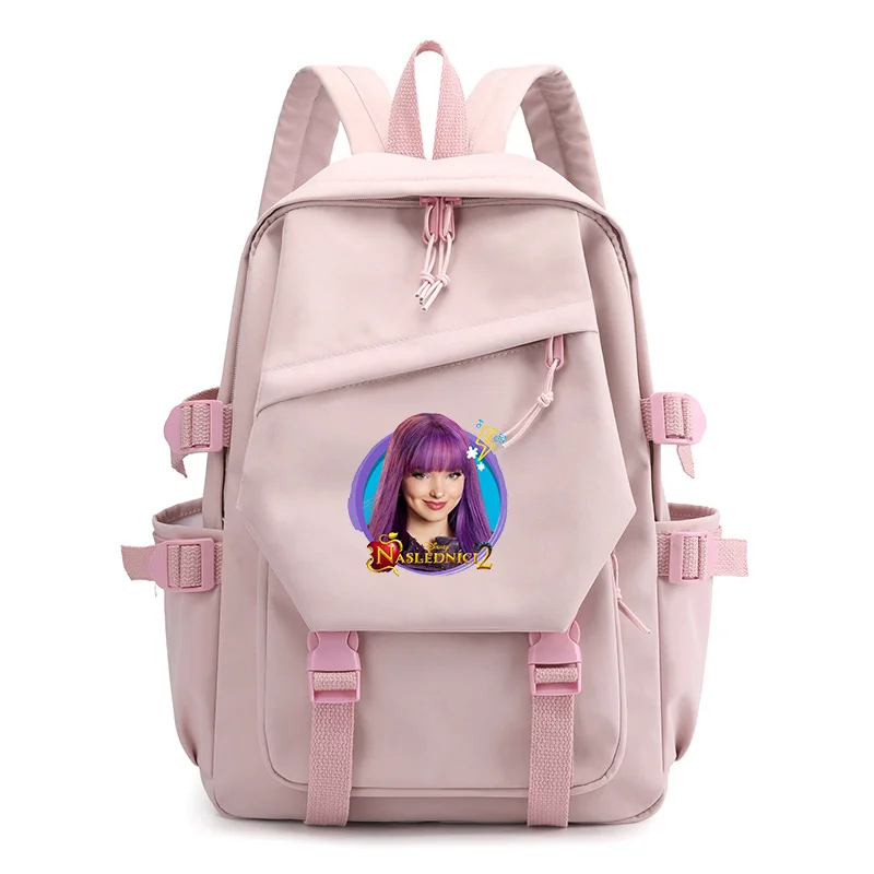 Disney Descendants Girls Kids School Book Bags Women Bagpack Teenagers Travel Backpack Mochila Escolar
