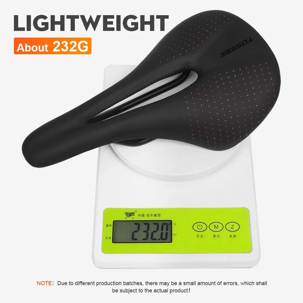 

Велосипедное седло TOSEEK для горного велосипеда, ультратонкое сидение для тренировок по дорогам, запчасти для триатлона